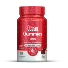 OCEAN GUMMIES IRON DEMIR 60 CIGNENEBILIR JEL