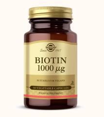 Solgar Biotin 1000 mcg 50 Kapsül
