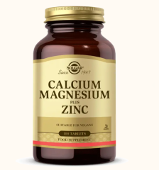 Solgar Calcium Magnesium Plus Zinc 100 Tablet