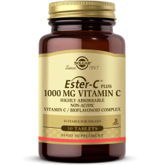 SOLGAR ESTER-C PLUS 1000 MG 30 TABLET