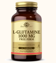 SOLGAR L-GLUTAMINE 1000 MG 60 TABLET