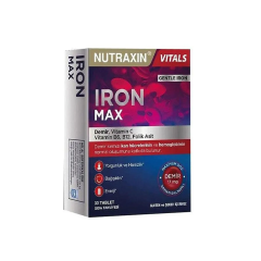 NUTRAXIN IRON MAX 17 MG 30 TABLET