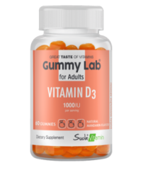 Suda Vitamin Gummy Lab Vitamin D3 For Adults Mandalin Aromalı 60 Gummies