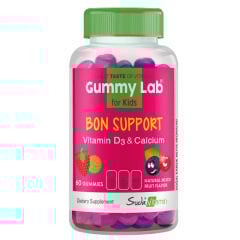 Suda Vitamin Gummy Lab Bon Support Kids Karışık Aroma 60 Gummies