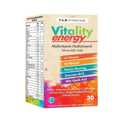 Tabvitamins Vitality Energy 30 Tablet
