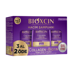 Bioxcin Collagen & Biotin Hacim Şampuanı 300 ml - 3 Al 2 Öde