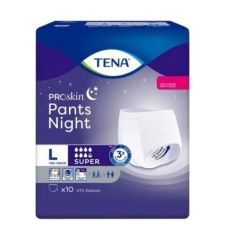 Tena Proskin Pants Night 7,5 Damla Emici Külot Large 10'lu