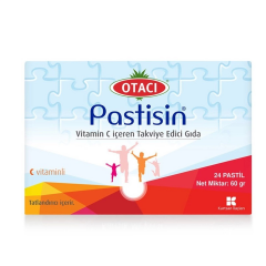 OTACI PASTISIN COCUK C VITAMINLI KARISIK MEYVELI 24 PASTIL
