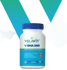 Velavit V-DHA 500 mg 30 Kapsül