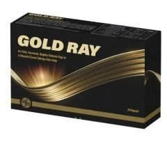 GOLD RAY ARI SUTU SARIMSAK BUGDAY TOHUMU YAGI A VITAMINI 20 KAPSUL