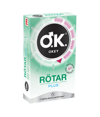 OKEY PREZERVATİF RÖTAR PLUS 10'LU