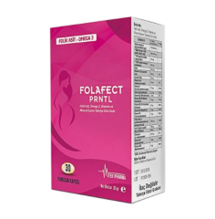 FOLAFECT PRNTL FOLIK ASIT OMEGA 3 ICERIKLI YUMUSAK KAPSUL 30'LU