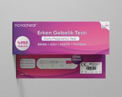 NOVACHECK ERKEN GEBELIK TESTI