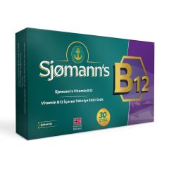 SJOMANNS B12 CIGNENEBILIR JEL 30 TABLET