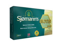 SJOMANNS BIOTIN CIGNENEBILIR JEL 30 TABLET