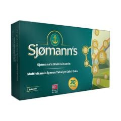 Sjomanns Multivitamin Çiğnenebilir Jel 30 Tablet