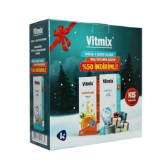 VITMIX OMEGA 3 SURUP 100 ML + MULTIVITAMIN SURUP 100 ML HEDIYE (59,85 TL ETIKETLI)