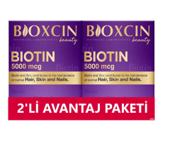 BIOXCIN BIOTIN 5000 MCG 30 TABLET 2'LI
