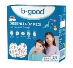 BGOOD GOZ PEDI DESENLI 5X6,2 CM 24'LU