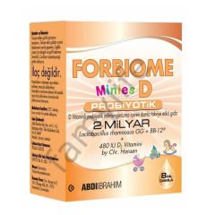 FORBIOME MINIES D PROBIYOTIK DAMLA 8 ML