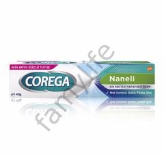 Süper Corega  Protez Yapıştırıcı Naneli Krem 40 gr