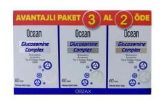 Ocean Glucosamine Complex 180 Kapsül - 3 Al 2 Öde
