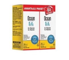 OCEAN D3K2 DAMLA 20 ML + 2. %50 INDIRIMLI