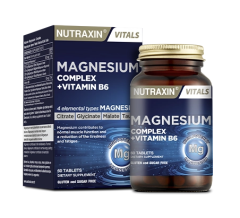 NUTRAXIN MAGNESIUM COMPLEX VITAMIN B6 60 TABLET