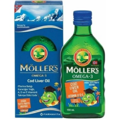 MOLLER'S OMEGA-3 BALIK YAGI SURUBU TUTTI FRUTTI 150 ML