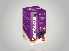 DNZ SAMBUCUS KARA MURVER SURUP 125 ML