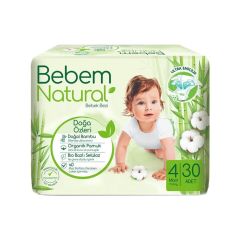 BEBEM NATURAL BEBEK BEZI NO: 4 30'LU