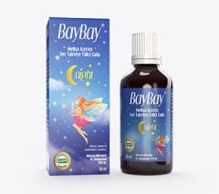 Baybay Night Melisa İçeren Bitkisel Damla 50 ml