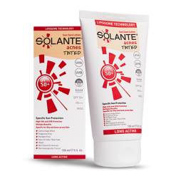 SOLANTE ACNES CAMOUFLAGE SOIN SOLAIRE LOTION TINTED SPF50 150 ML